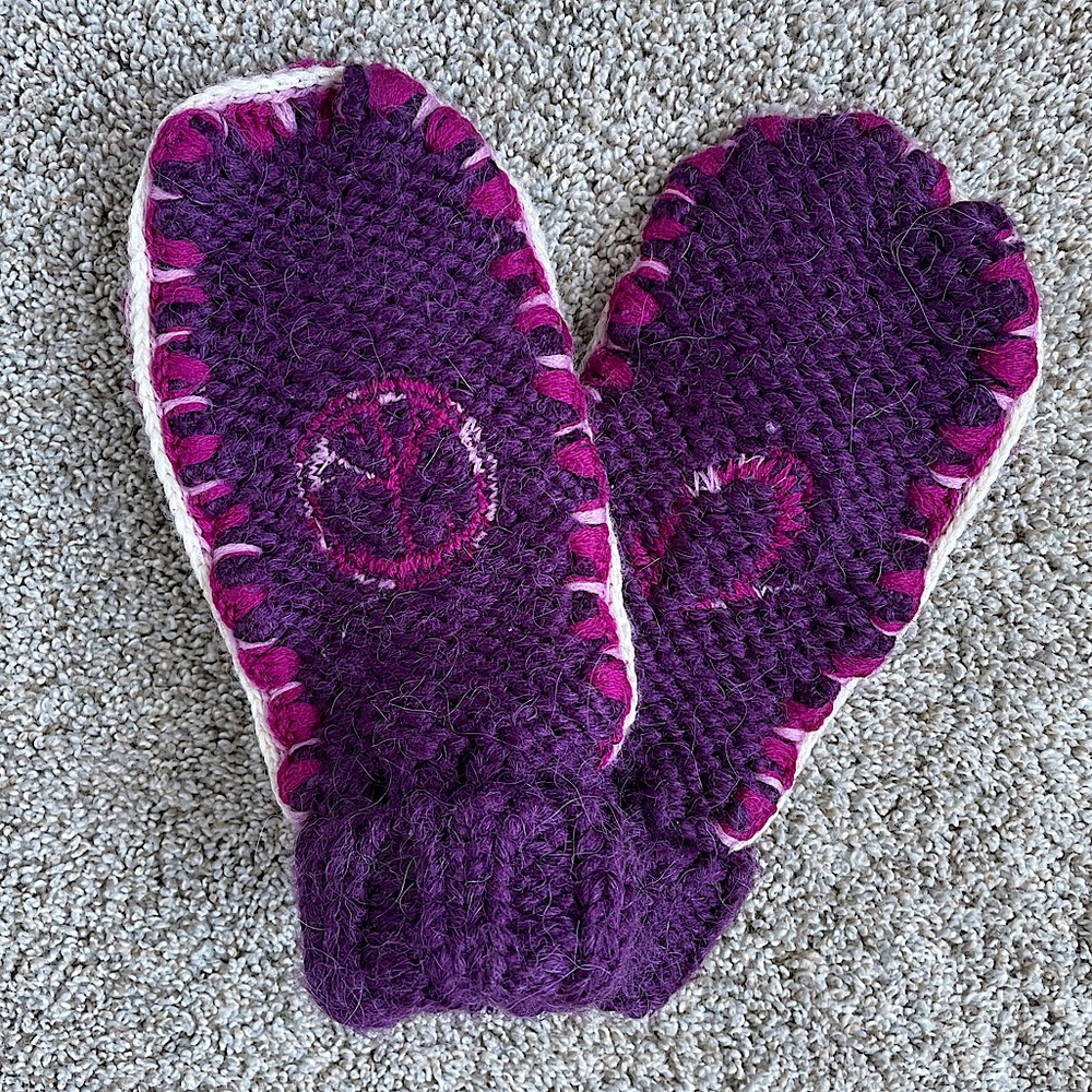 True Religion Wool Mittens
